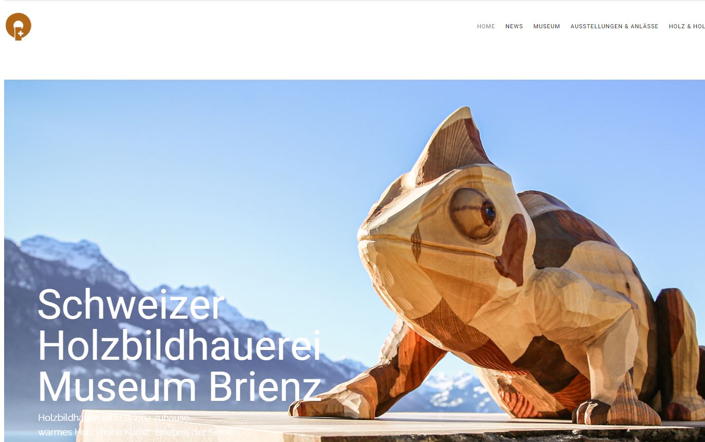 Neue Webseite Museum für Holzbildhauerei